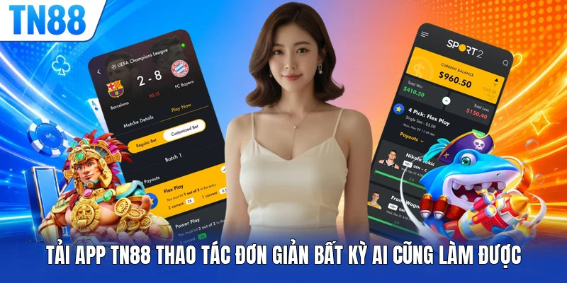 Tải app TN88 thao tác đơn giản bất kỳ ai cũng làm được
