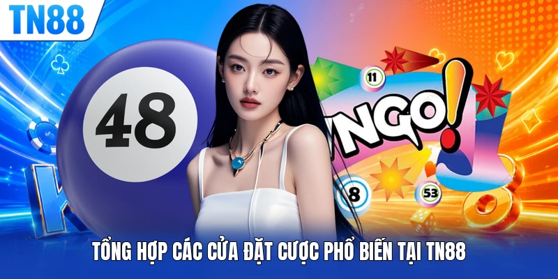 Tổng hợp các cửa đặt cược phổ biến tại TN88